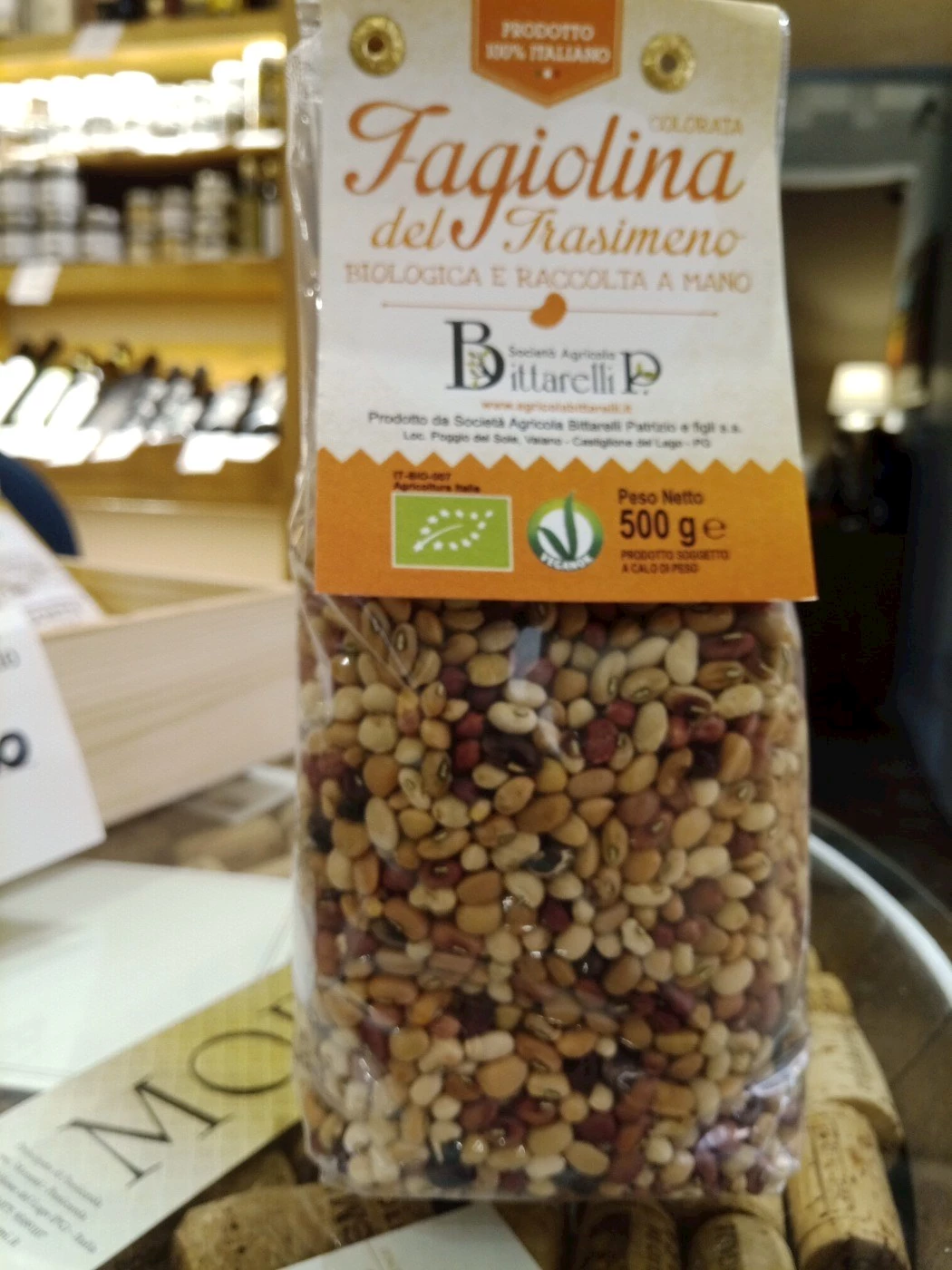 FAGIOLINA COLORATA 500 G BIO e VEGANA