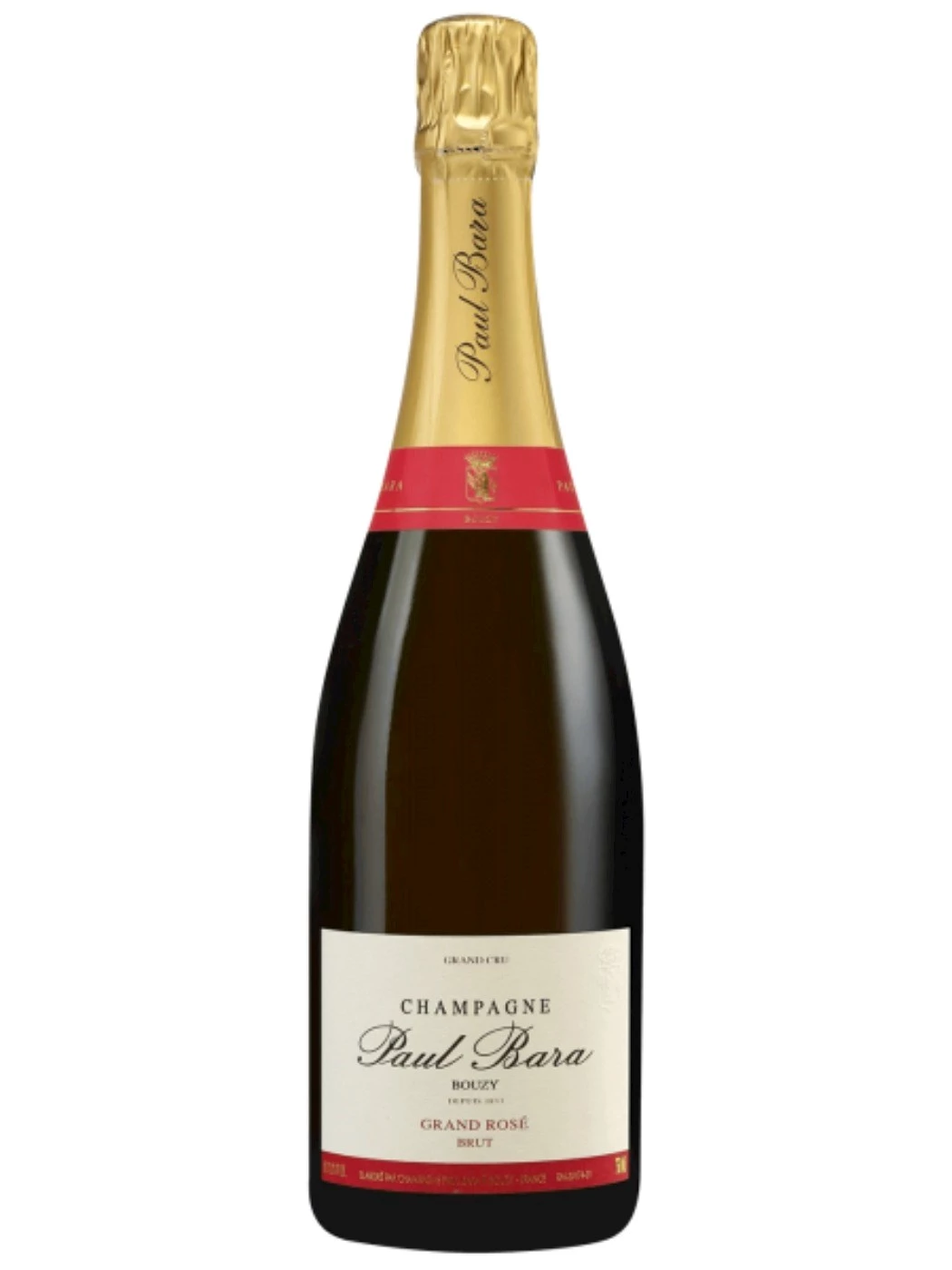 CHAMPAGNE PAUL BARA ROSE 2018 - 750 ml