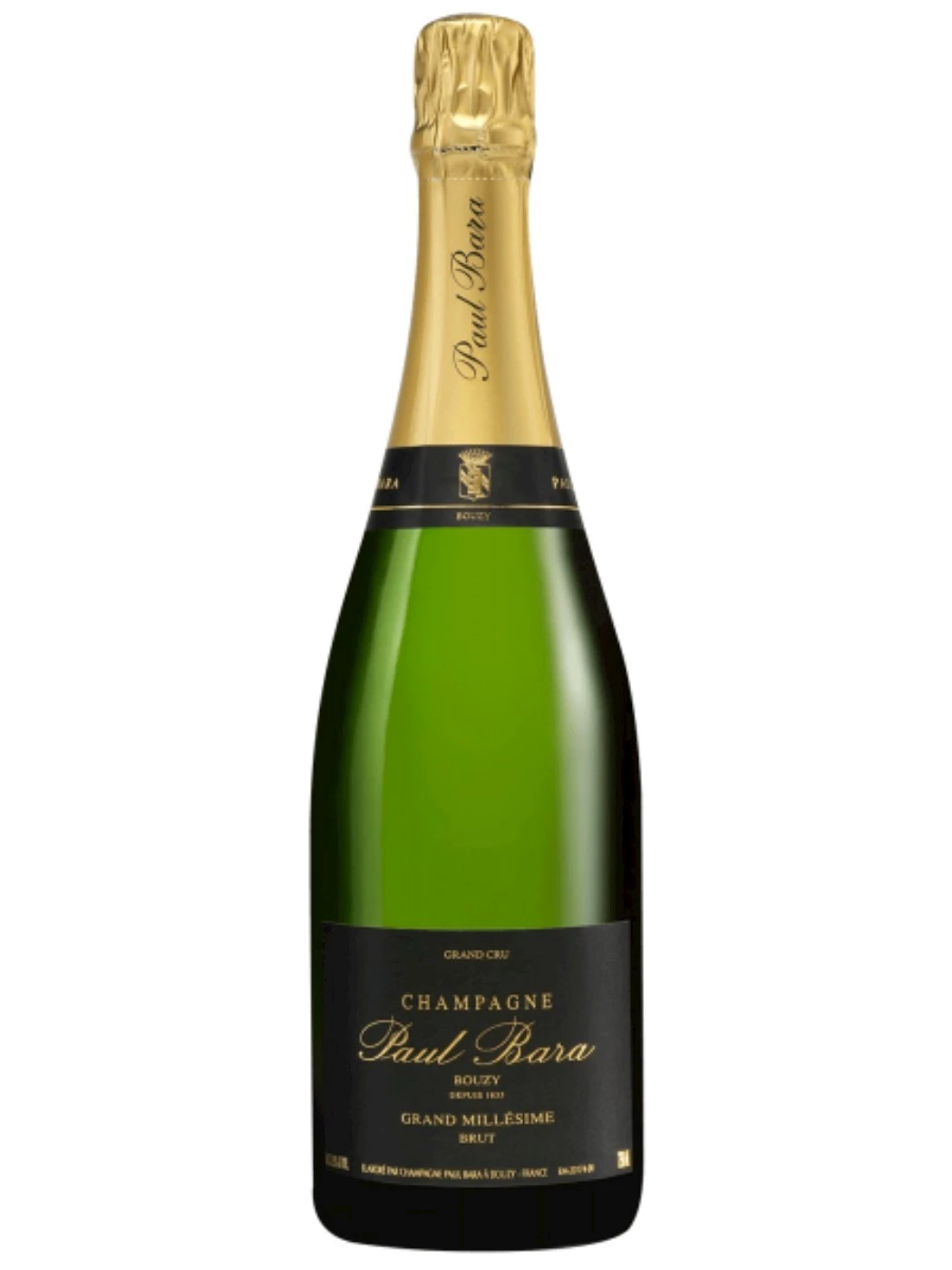 CHAMPAGNE PAUL BARA GRAND MILLESIME 2014 - 750 ml