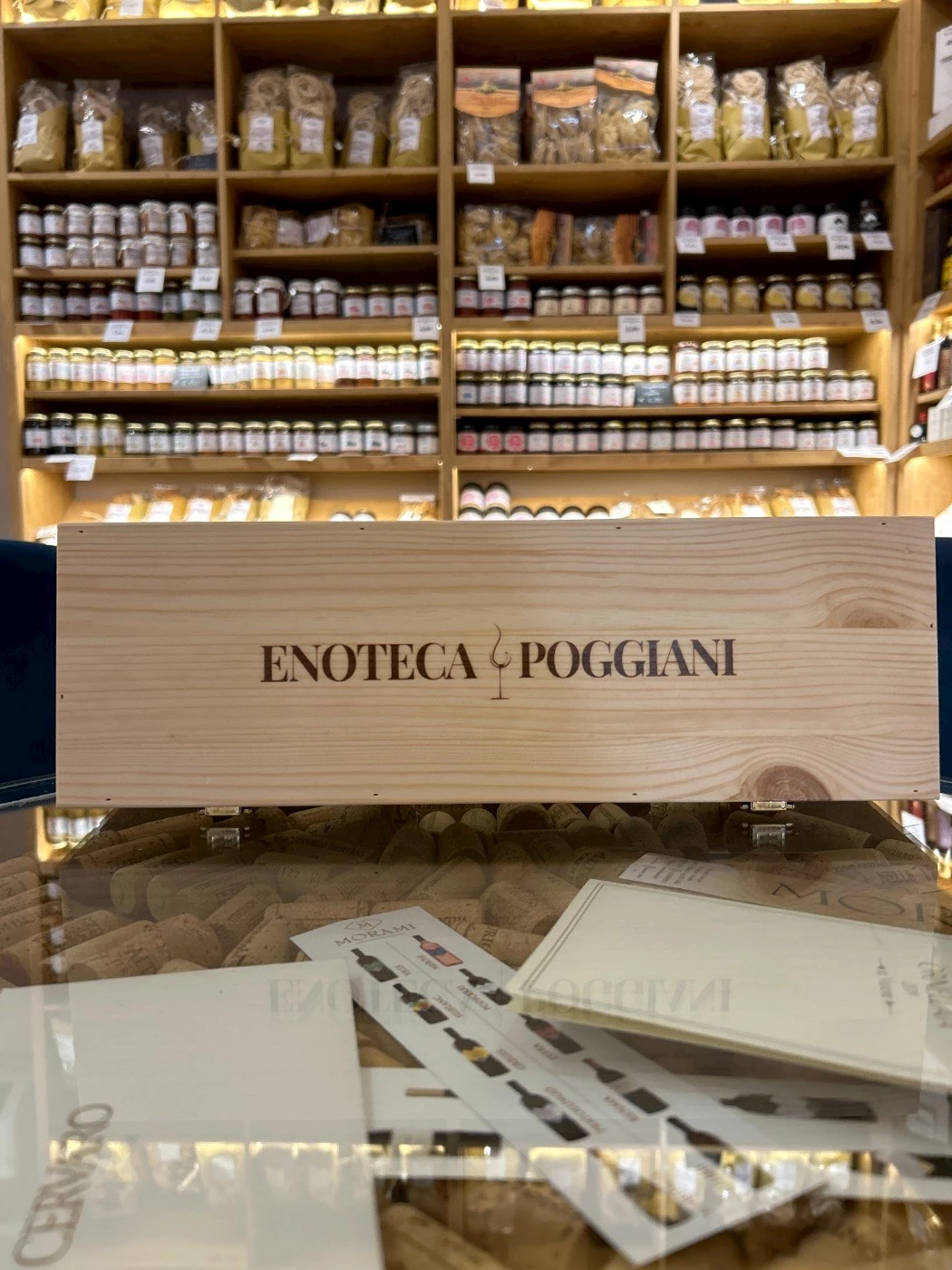 CASSETTA DI LEGNO ENOTECA POGGIANI MAGNUM