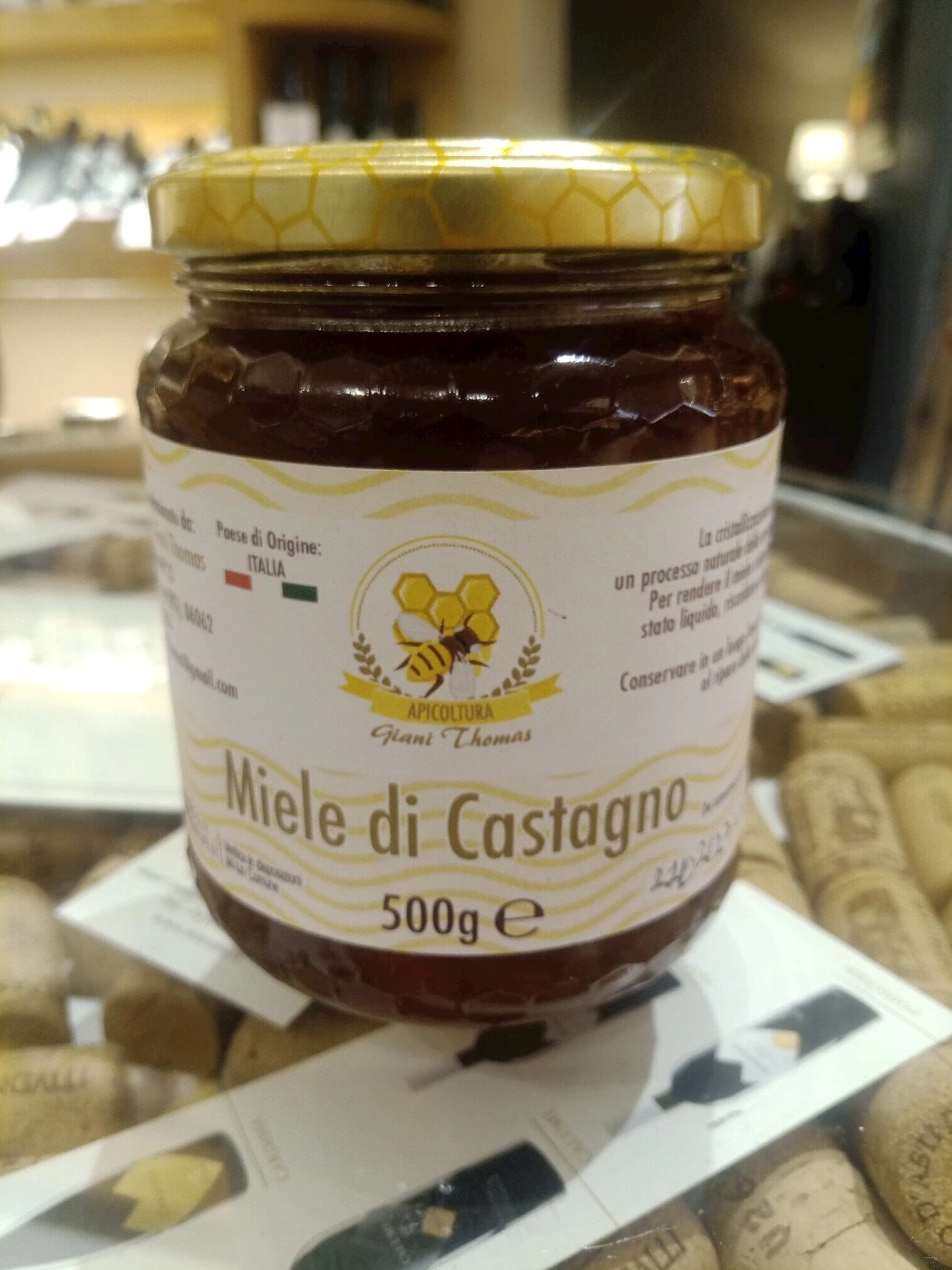 MIELE DI CASTAGNO DA 500 g