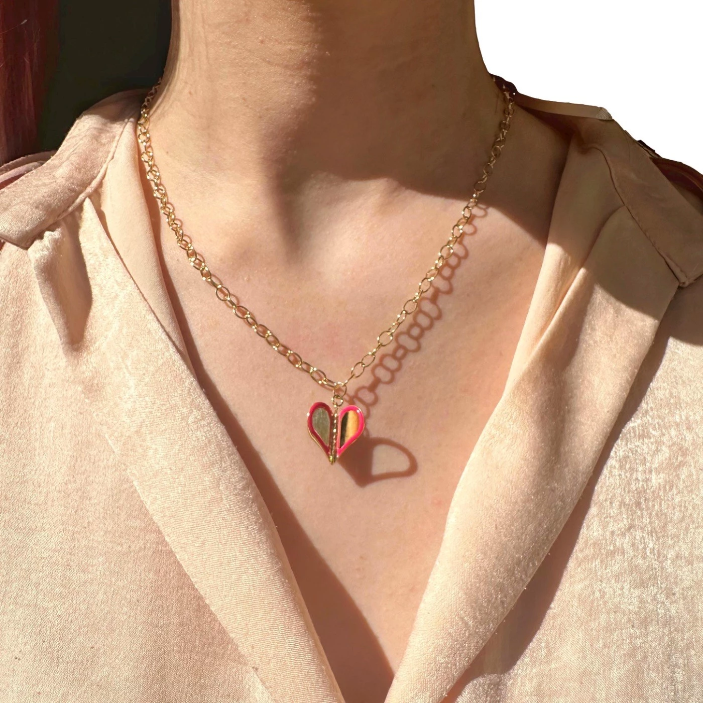 Collana Cuore 3D Limited Placcato Oro Giallo