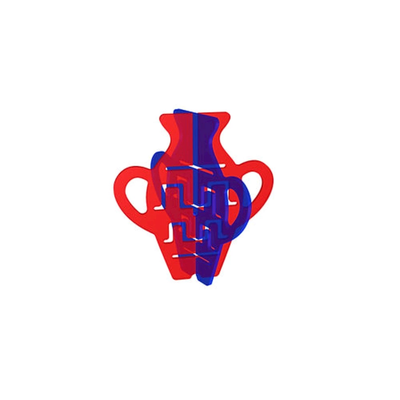 Collana 3D Anfora Placcato Oro Giallo