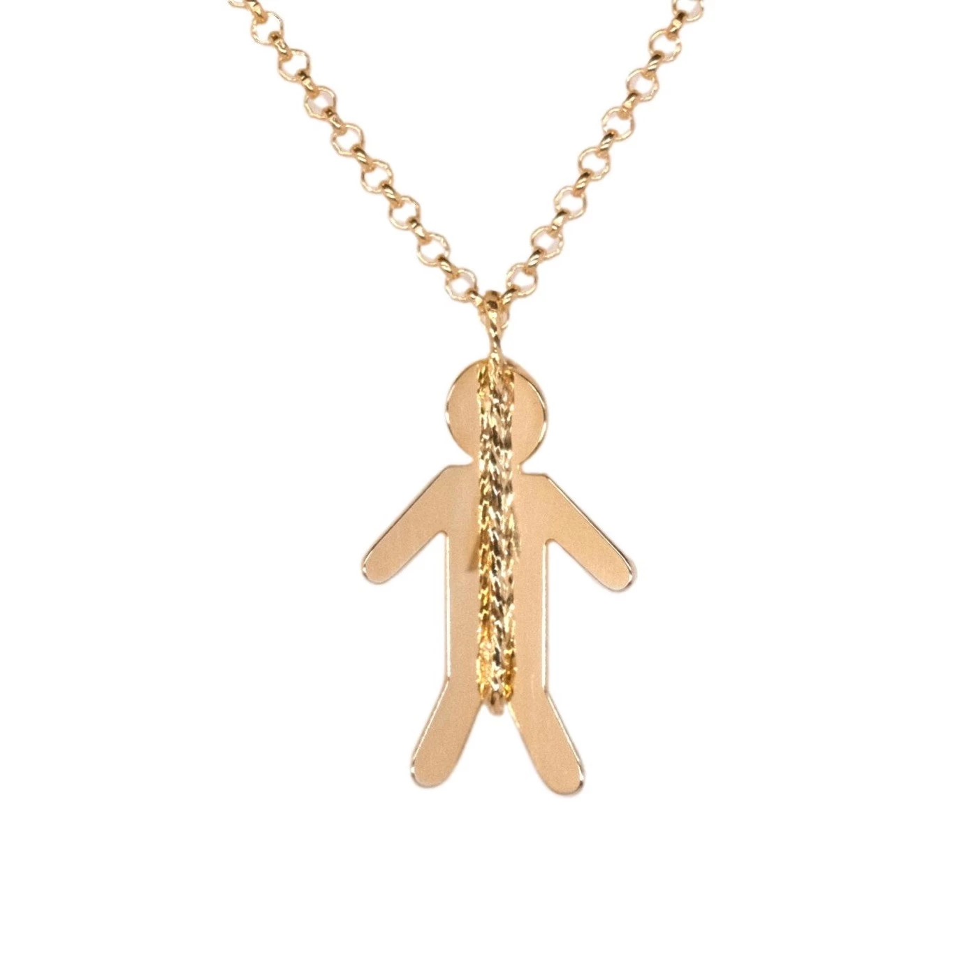 Collana 3D Bambino  Placcato Oro Giallo