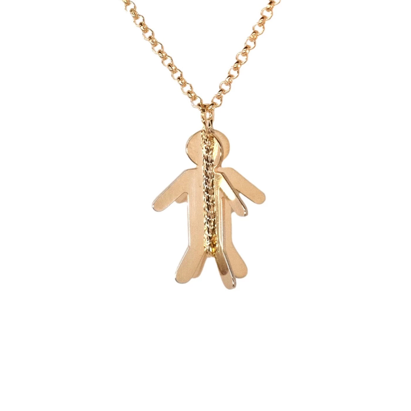 Collana 3D Bambino  Placcato Oro Giallo