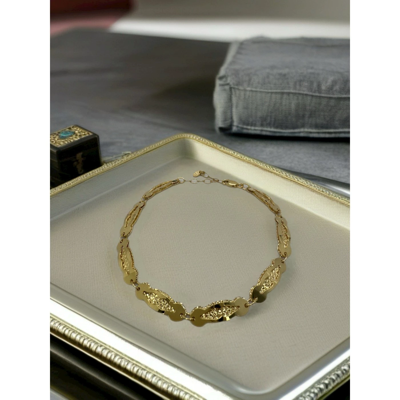 Bracciale uomo giallo