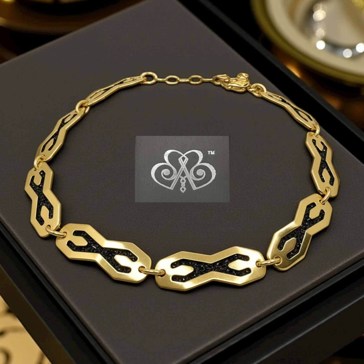 Bracciale uomo giallo e nero - Bugn 11