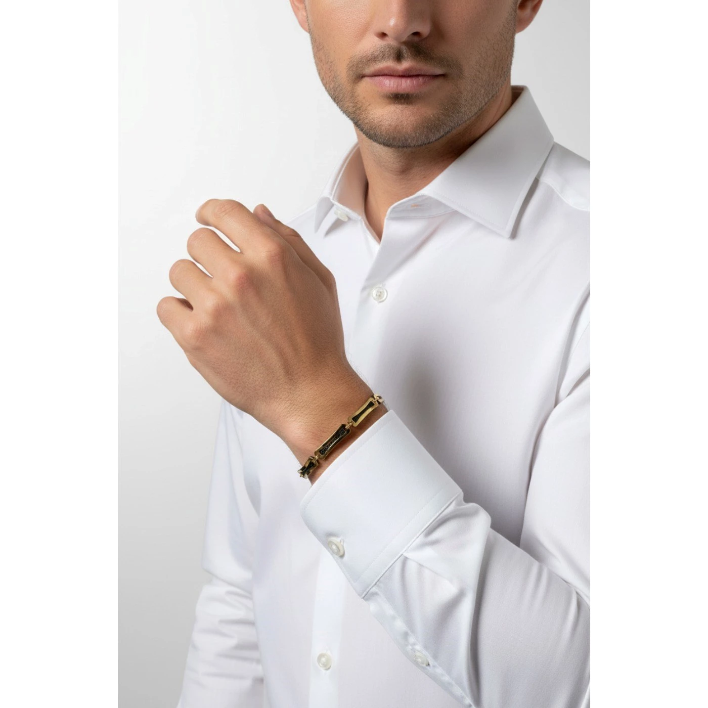 Bracciale Uomo Giallo Nero