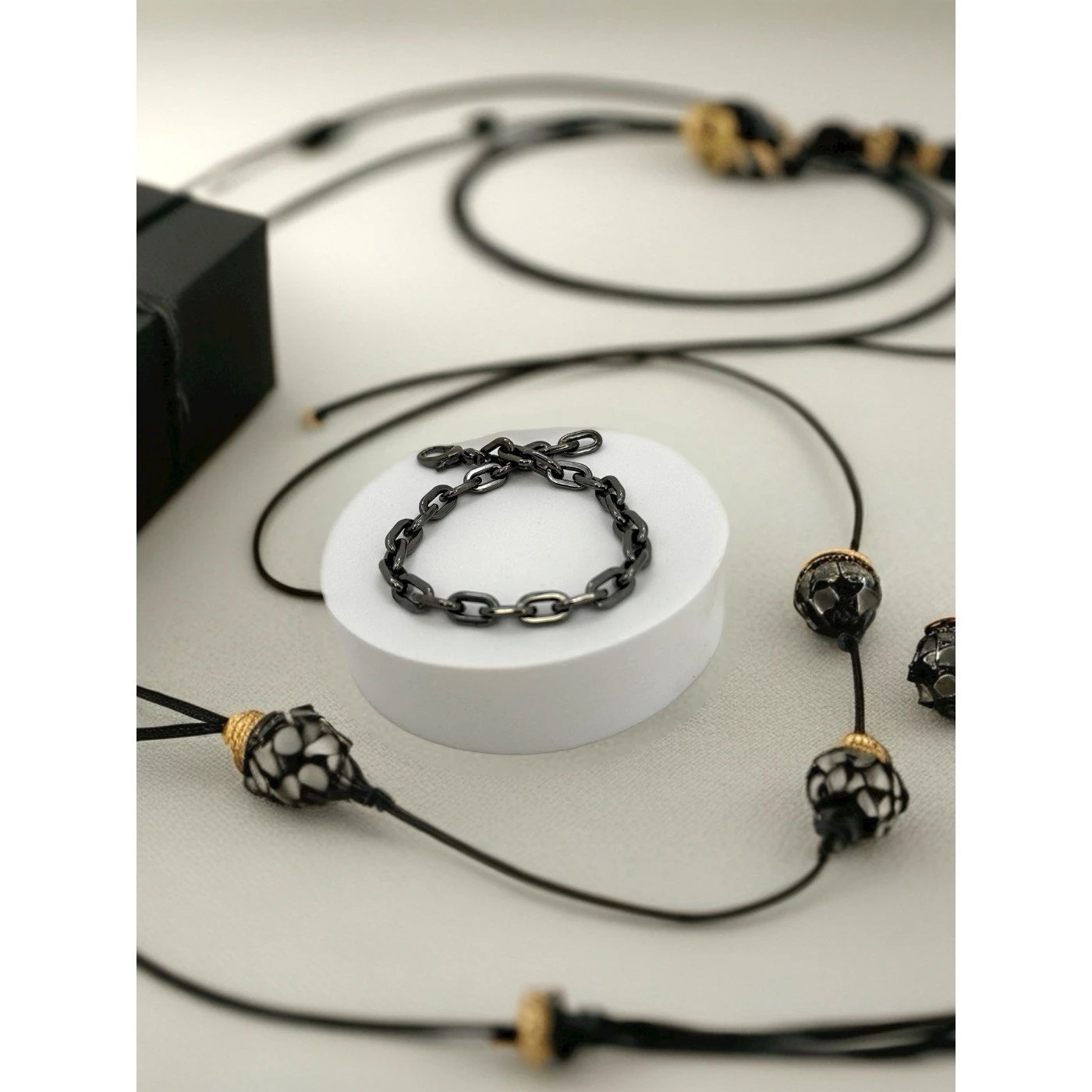 Bracciale Istambul Placcato oro nero