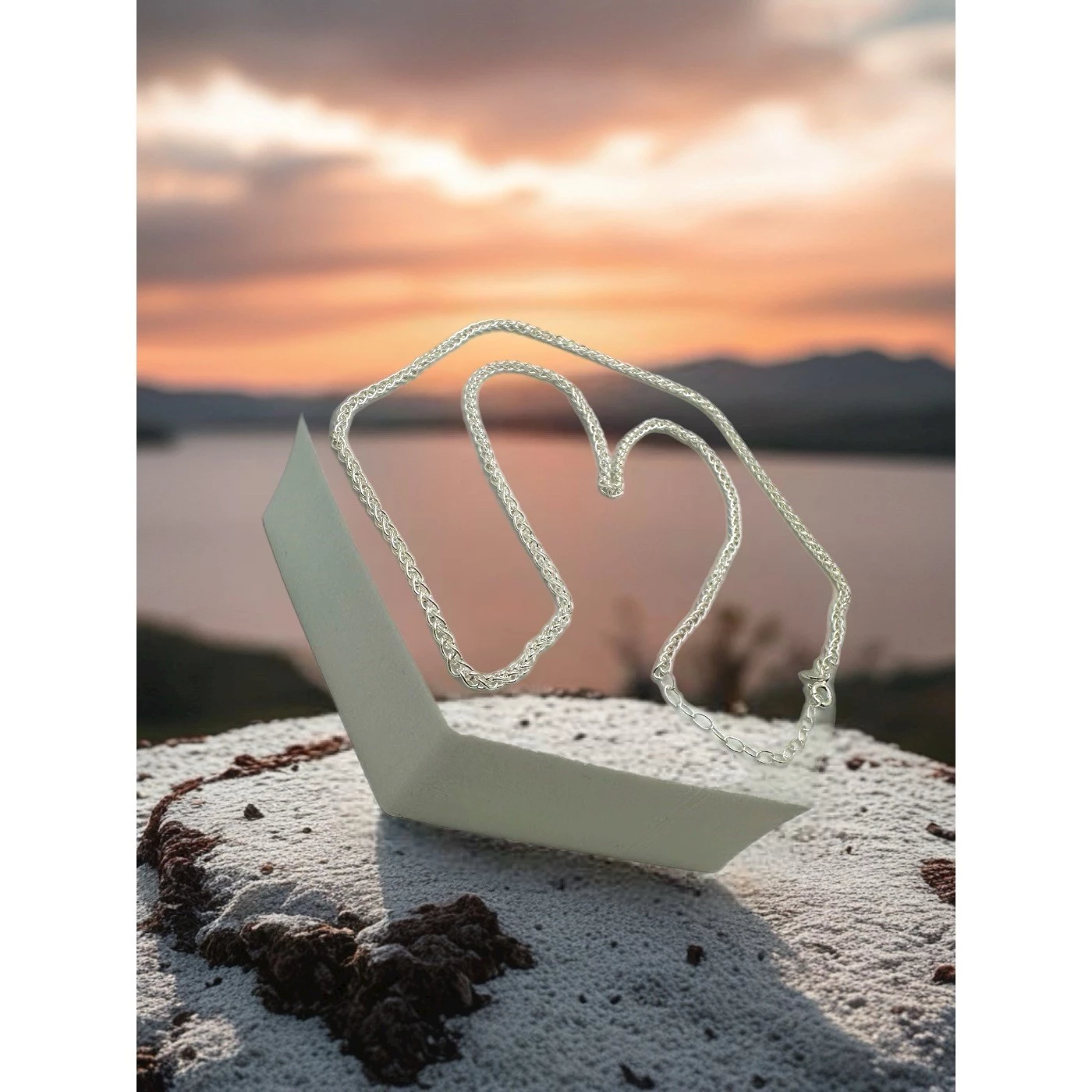 Collane Linea Basic Argentate