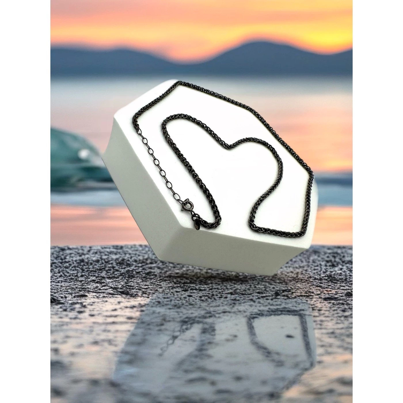 Collane Linea Basic placcate Oro Nero