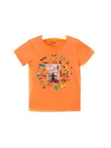 LOSAN T-SHIRT LITTLE BOYS MANICA CORTA CON APPLICAZIONE 3D