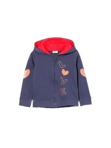 LOSAN CHAQUETA FELPA BIMBA LITTLE GIRLS IN GARZATO