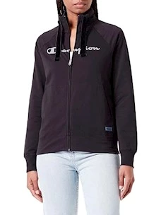 CHAMPION  HOODED FULL ZIP SWEATSHIRT DONNA FELPTO