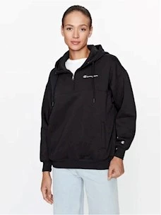 CHAMPION HOODED HALF ZIP  SWEATSHIRT DONNA  FELPATA 