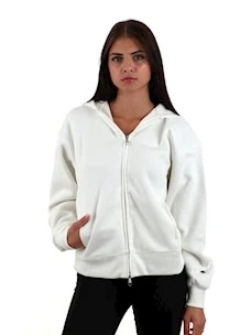 CHAMPION HOODED FULL ZIP SWEATSHIRT FELPA INVERNALE DONNA