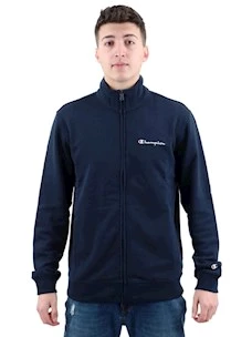 CHAMPION FULL ZIP SWEATSHIRT FELPA UOMO IN TESSUO GARZATO