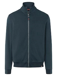 TIMEZOME TECH JACKET  FELPA UOMO ZIP COTONE