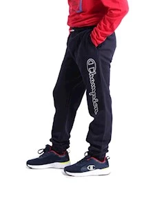 CHAMPION ELASTIC CUFF PANTS PANTALONE TUTA BOYS IN FELPA 