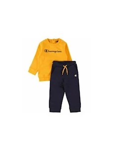 CHAMPION CREWNECK SUIT TUTA INFANT BOYS IN COTONE FELPATO