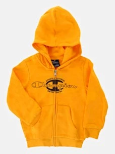 CHAMPION HOODED FULL ZIP FELPA BOYS FELPATA 