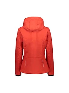 CMP GIACCA DONNA IN SOFTSHELL CON CAPUCCIO STACCABILE 