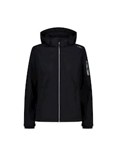 CMP GIACCA DONNA IN SOFTSHELL CON CAPUCCIO STACCABILE 