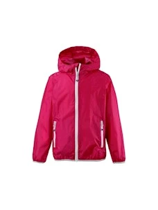 CMP KID G JACKET RAIN FIX HOOD Giacca Ripstop bambina pack pocke