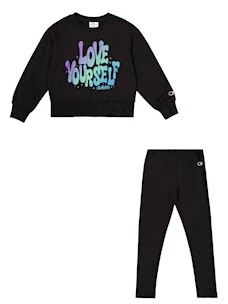 CHAMPION SWEATSUIT TUTA FELPATA BAMBINA