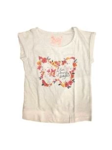 LOSAN T-SHIRT GIRLS MANICA CORTA CON BORCHIE