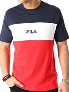 FILA MEN ANOKI BLOCKED TEE T-SHIRT UOMO MANICA CORTA