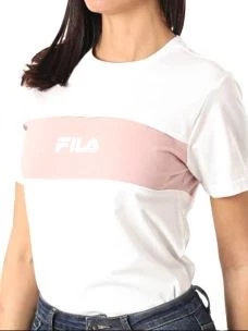 FILA ANOKIA BLOCKED TEE T-SHIRT DONNA MANICA CORTA