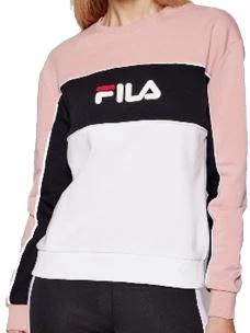 FILA AMINA BLOCKED CREW FELPA DONNA GARZATO