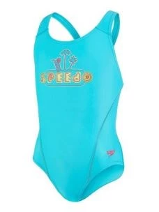 SPEEDO COSTUME GIRLS MOD. LOGO PLMT