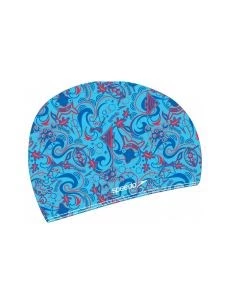 SPEEDO SEA SQUAD POLYESTER CAP CUFFIA PISCINA JUNIOR 