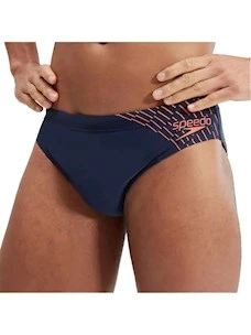 SPEEDO MENS MEDLEY LOGO 7CM BRIF  SLIP UOMO 