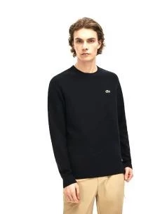 LACOSTE PULLOVER UOMO IN COTONE TESTURIZZATO