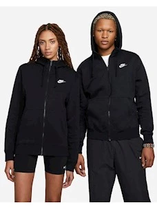 Nike NSW CLUB HOODIE FZ BB FELPA ZIP UOMO FELPATA