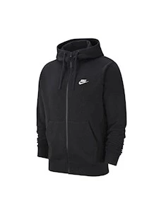 NIKE NSW CLUB HOODIE FZ FT FELPA UOMO IN TESSUTO GARZATO