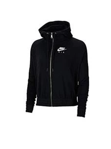 NIKE NSW AIR HOODIE FZ FLEECED FELPA DONNA IN COTONE FELPATO