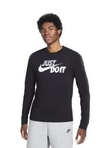NIKE NSW LS TEE BRND FOIL T-SHIRT UOMO MANICA LUNGA