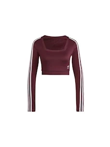 ADIDAS LONG SLEEVE VICCRI T-SHIRT DONNA CROPPED