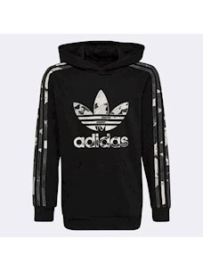 ADIDAS  HOODIE CAMO COTONE GARZATO JR