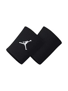 NIKE POLSINI JORDAN  WRISTBAND BK/WH