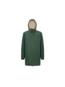 K-WAY JACOB NYLON SHEEPSKIN PARKA UOMO