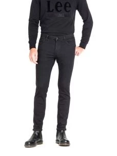 LEE JEANS UOMO MALONE BLACK RINSE SKINNY