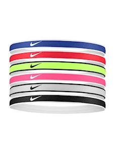 NIKE JACQUARD HAIRBANDS ELASTICI CAPELLI X 6