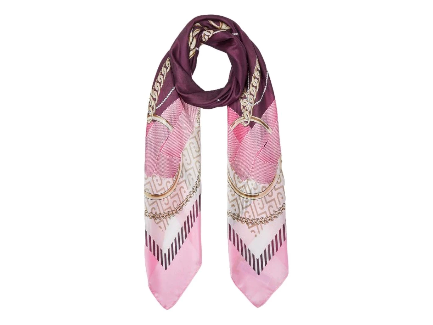 Foulard 120 x 120 nastri Liu Jo