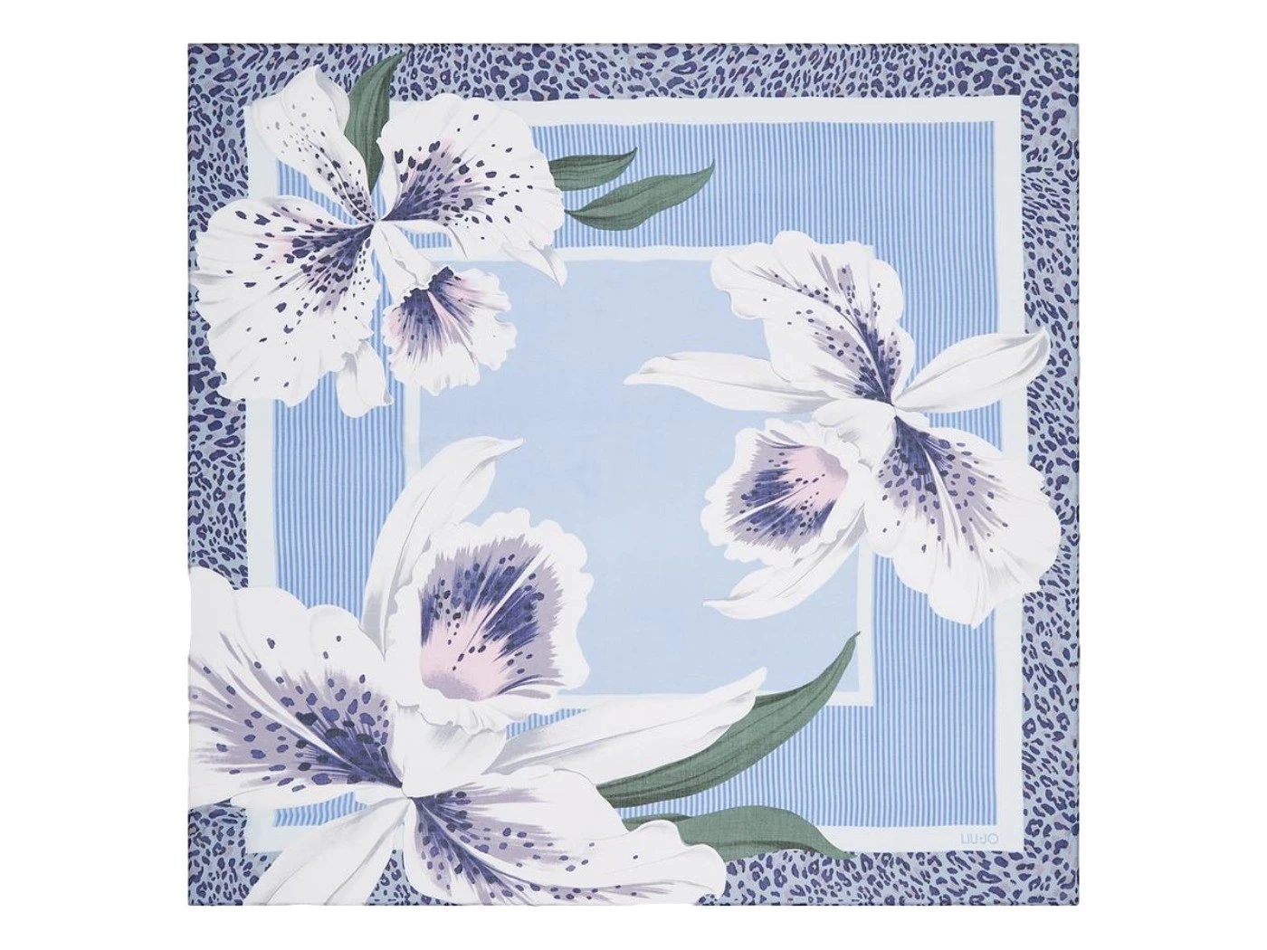 Foulard 120 x 120 orchidea Liu Jo