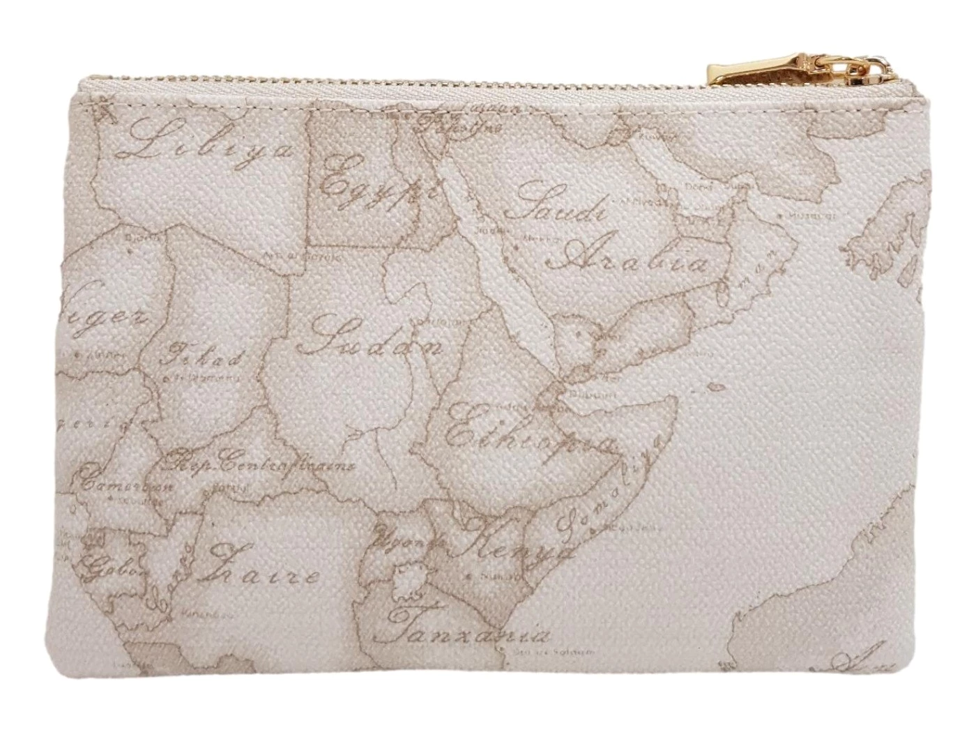 Necessaire tre scomparti Geo White Alviero Martini 1 Classe